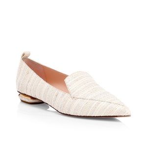 Nicholas Kirkwood tweed beya loafers